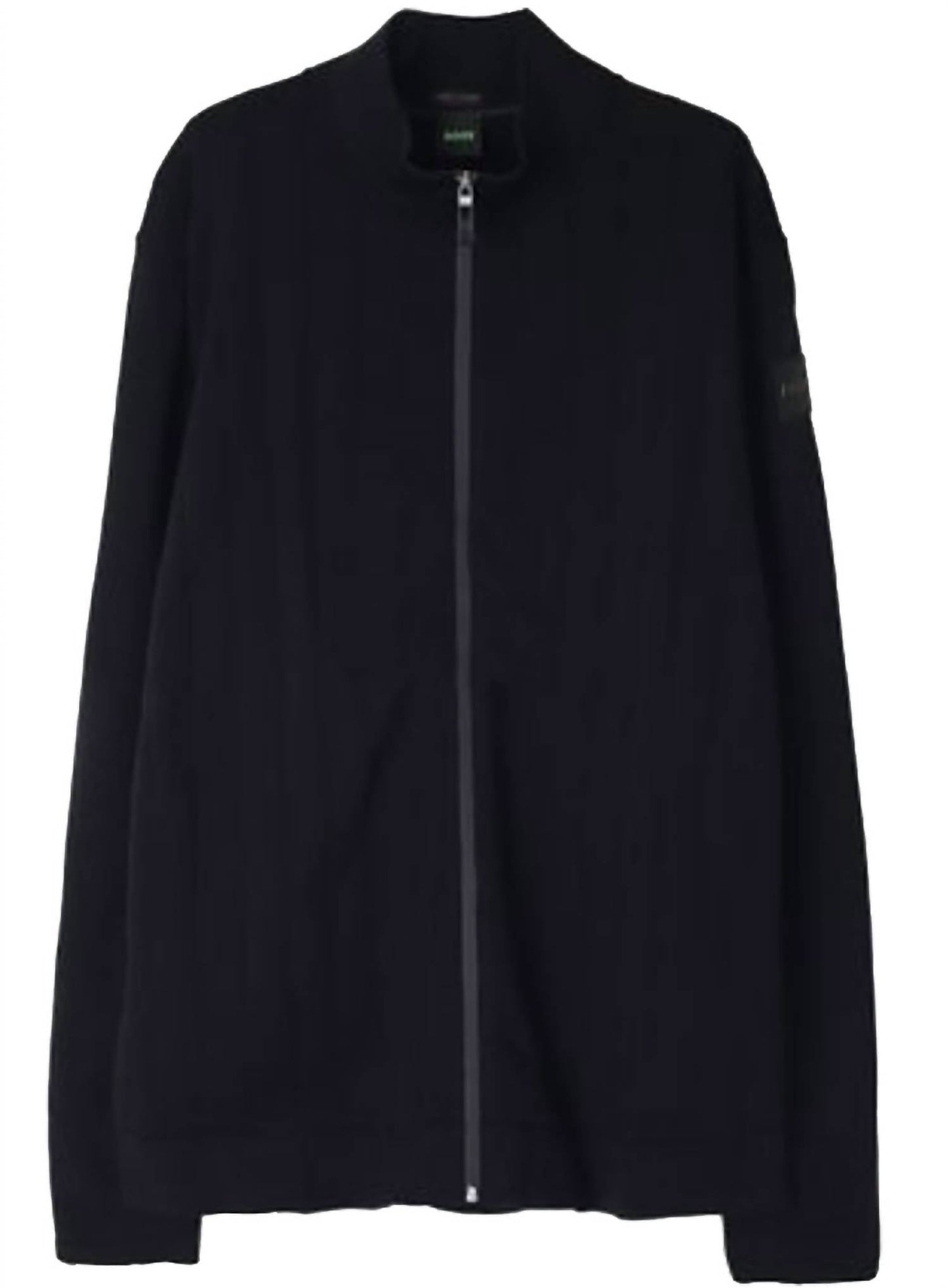Hugo Boss - Men's Stand Up Collar Cotton Blend Zardin Jacket