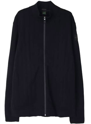 Hugo Boss - Men's Stand Up Collar Cotton Blend Zardin Jacket