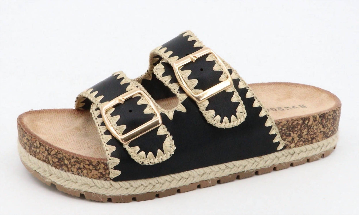 Esme - Women's Espadrille Embroidered Sandals