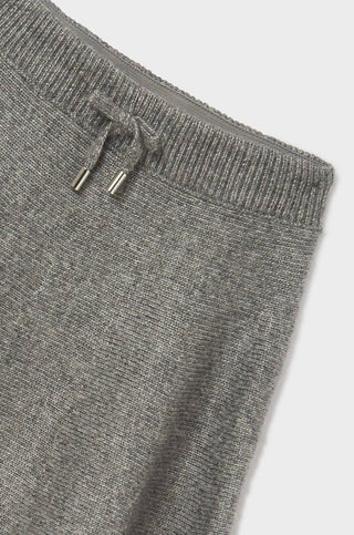 Mayoral - Girl's Soft V Neck Sweater And Skirt Set