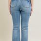 Judy Blue - Vintage Wash Destroy Hem Kick Flare