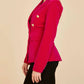 Dolce Cabo - Double Breasted Velvet Blazer