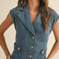 &Merci - Women's Greta Denim Mini Dress