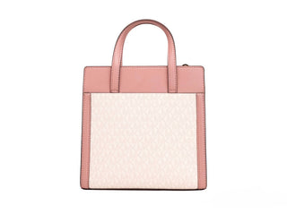 Michael Kors - Bolsa transversal feminina Cece PVC North South com aba e pequena