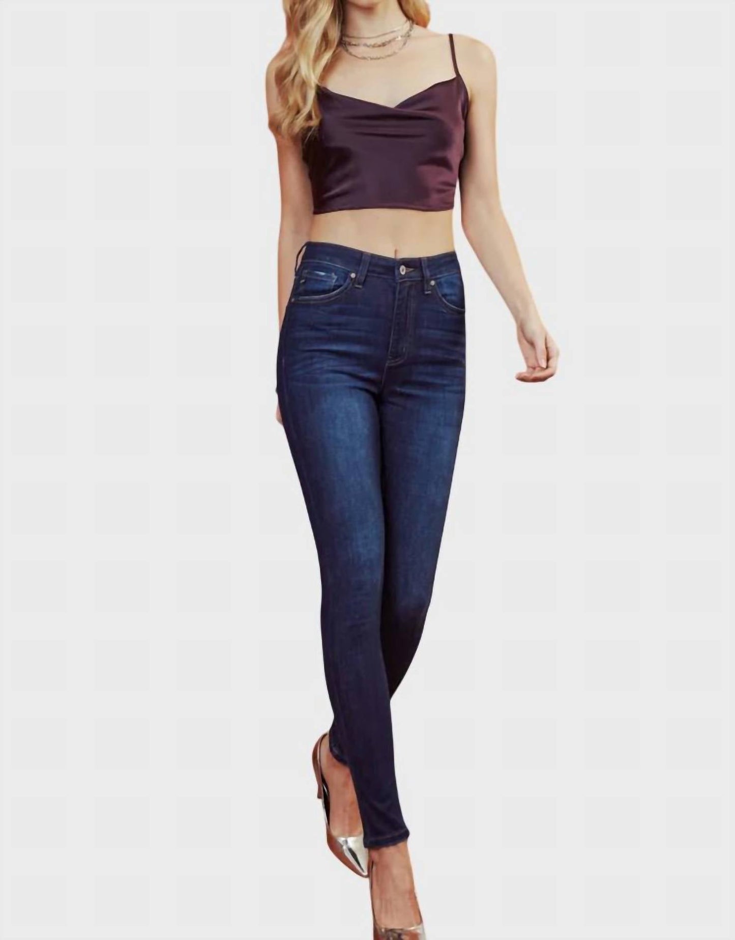 Kancan - Calça Jeans Super Skinny Hallie Ultra High Rise