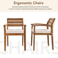 GO Outdoor Wood Dining Set For 7-8 Persons