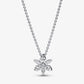 Pandora - Women's Herbarium Cluster Silver Collier Necklace