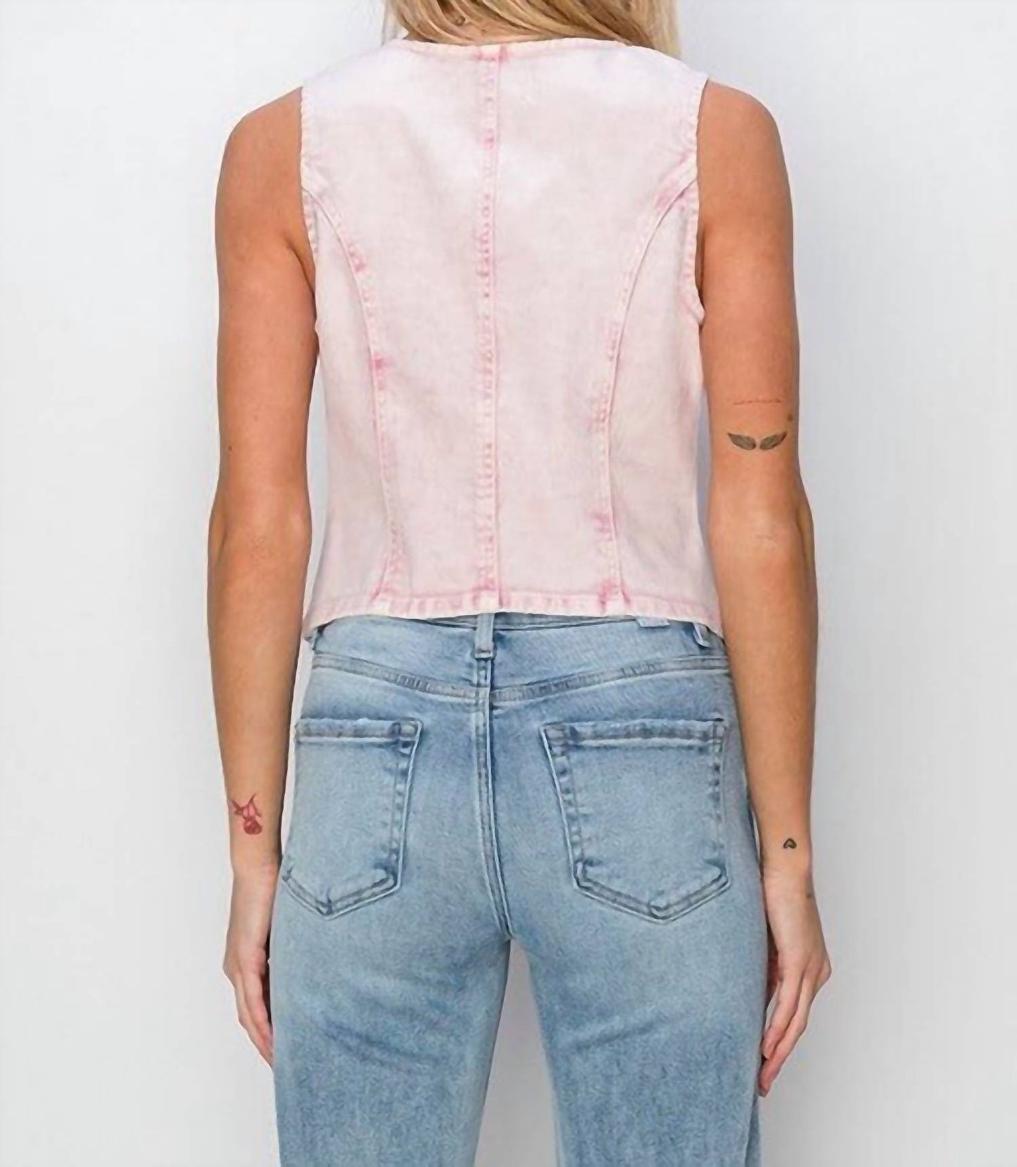 Risen - Vera Denim Sleeveless Vest