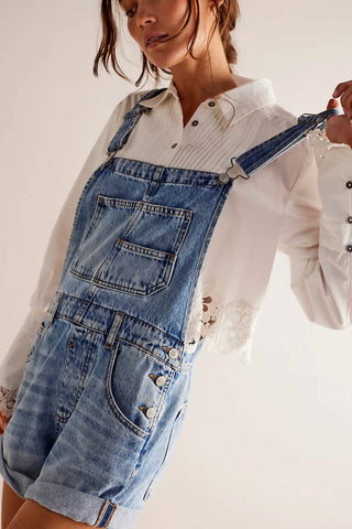 Free People - Macacão Ziggy Shortall