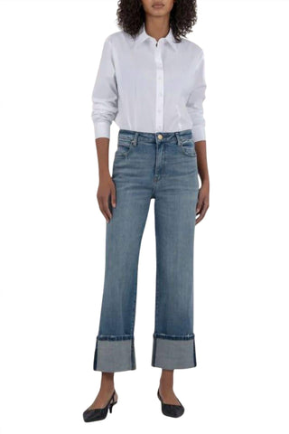 Kut From The Kloth - Sienna High Rise Wide Leg Jeans