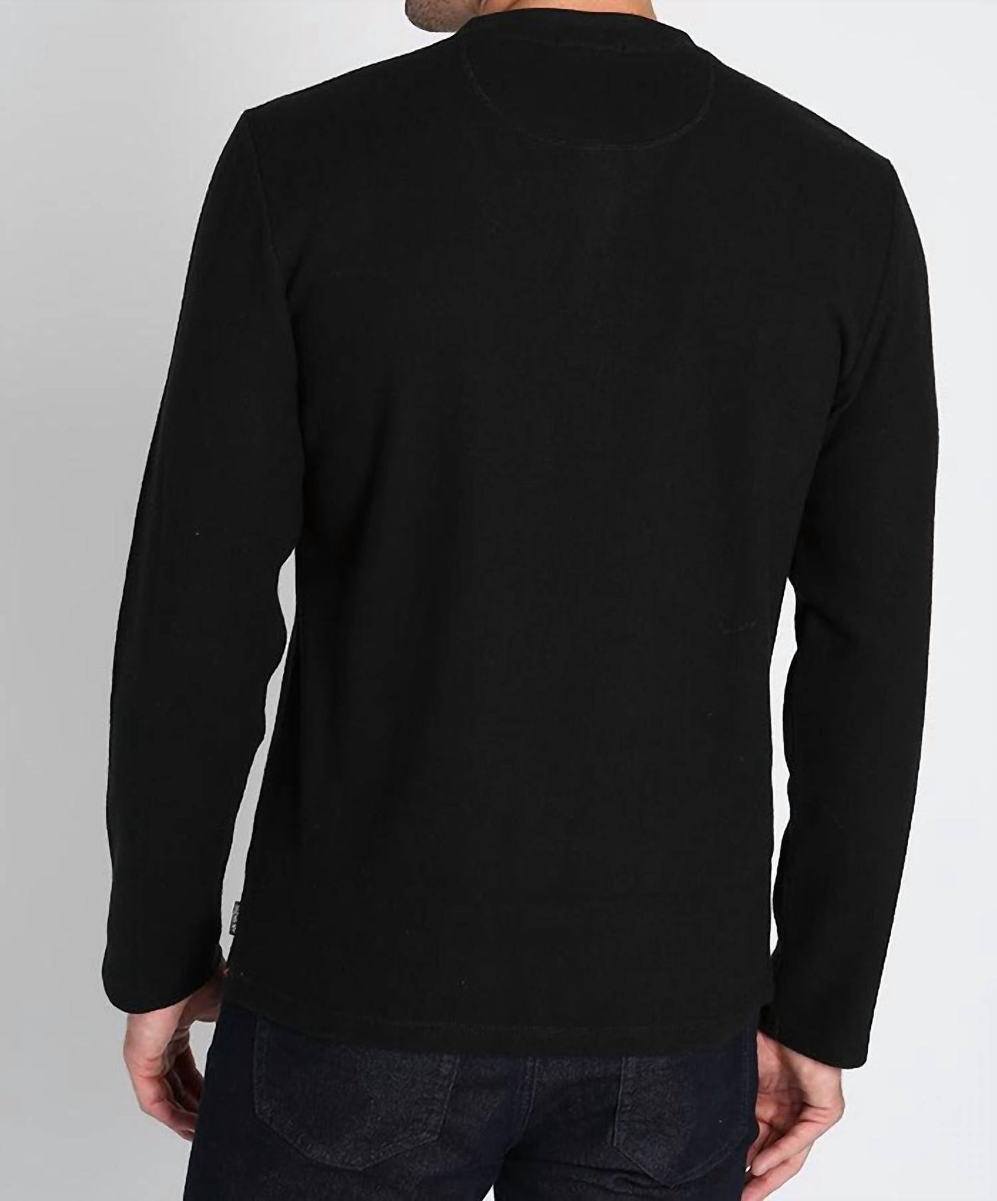 Jachs New York - Brushed Waffle Long Sleeve Henley