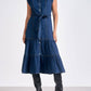 Elan - Josepine Demin Midi Dress