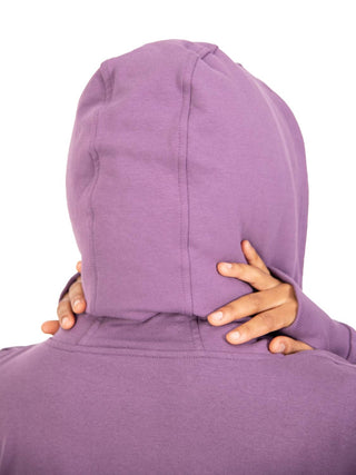 Body Wrappers - French Terry Drop Shoulder Crop Zip Hoodie