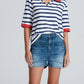 Askk Ny - Virginia Nova Jean Shorts