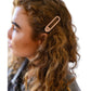 123 Amore - Women's Oval Set of Three Hair Clips