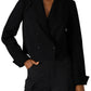 Steve Madden - Rowane Double Breasted Crop Blazer