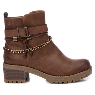 Xti - Botas femininas com zíper lateral