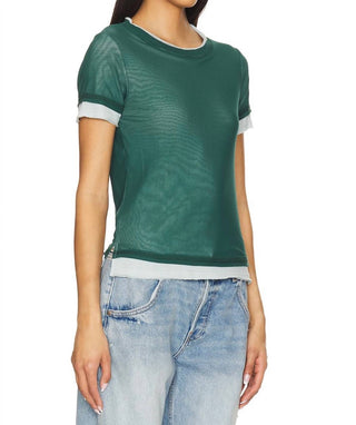 Free People - Tasha Short Sleeve Tee