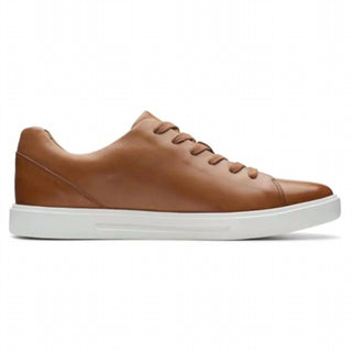 Clarks - Sapatos de couro com cadarço Un Costa masculinos