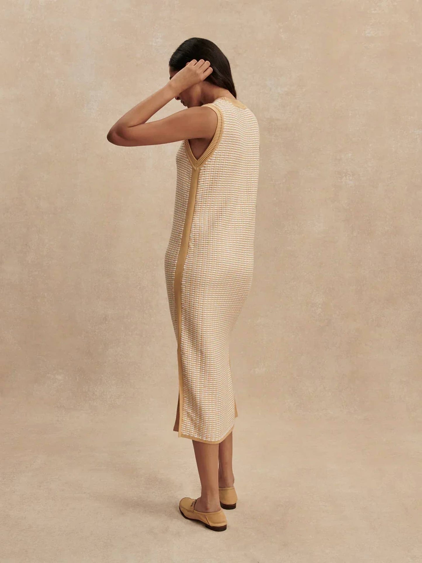 Varley - Aoife Knit Midi Dress