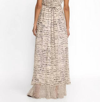 Johnny Was - Sincerely Yours Vestido longo de seda