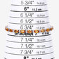 16.73 Carat Genuine Orange Sapphire and White Diamond 14K White Gold Bracelet