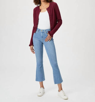 Paige - Colette High Rise Crop Flare Jeans
