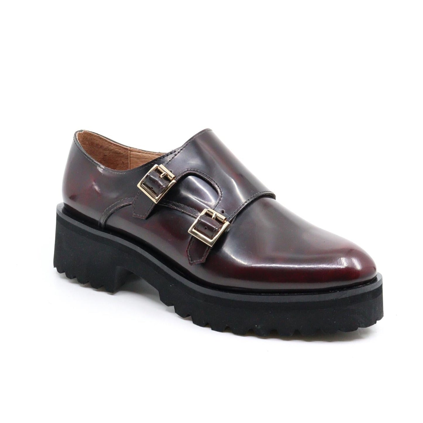 All Black - Women's Lugg Monk Shoes