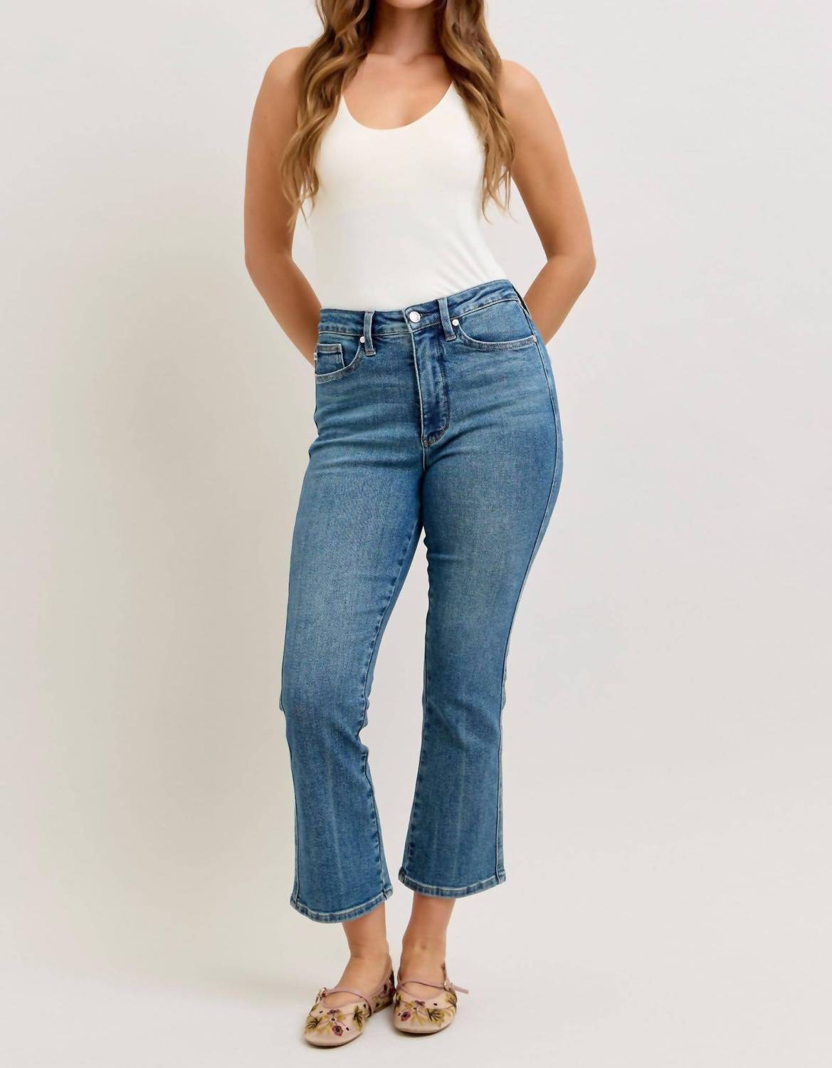 Judy Blue - High Kick Waist Flare Jeans