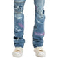 Purple Brand - Full Repair Flare Bootcut Denim Jeans