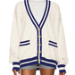 Free People - Varsity V Neck Cardigan