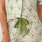La Society - Floral Shorts Pajamas Set