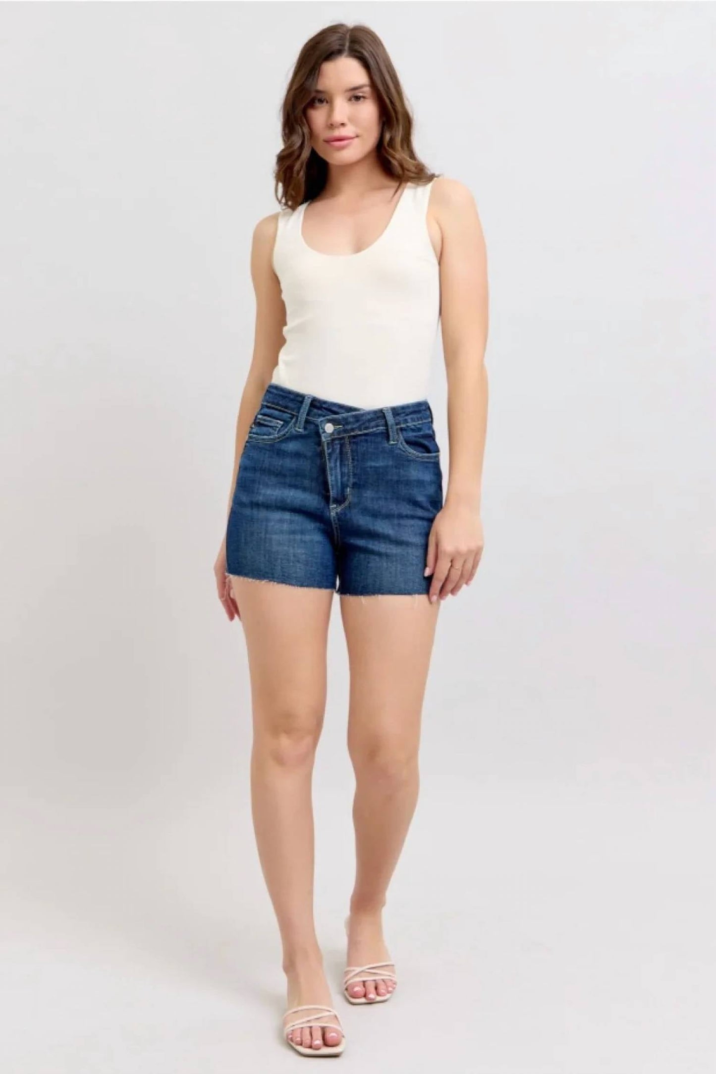 Judy Blue - Criss Cross Shorts