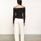 Enza Costa - SOFT STRUCTURE KNITTED OFF SHOULDER