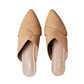 Qupid - Women's Swirl Ballerina Mules