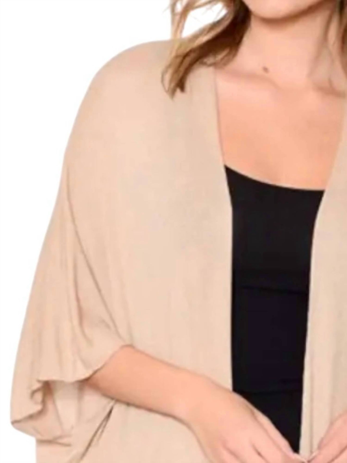 Chris & Carol - Knit Long Cardigan - Plus