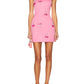 Leo Lin - Roselle Embellished Bustier Mini Dress