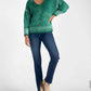 Elan - V Neck Chunky Sweater