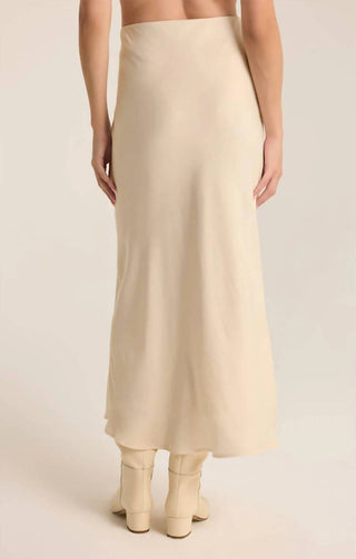 Z Supply - Europa Poly Sheen Midi Skirt