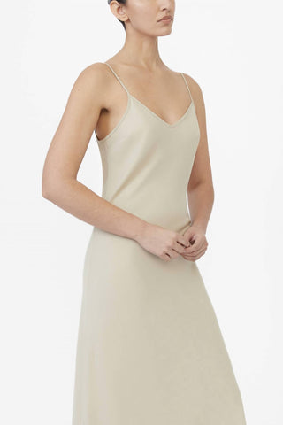 Dāl The Label - Vestido Cupro Bias Slip