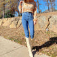 Pol - OPEN-KNIT CHUNKY TURTLENECK SWEATER