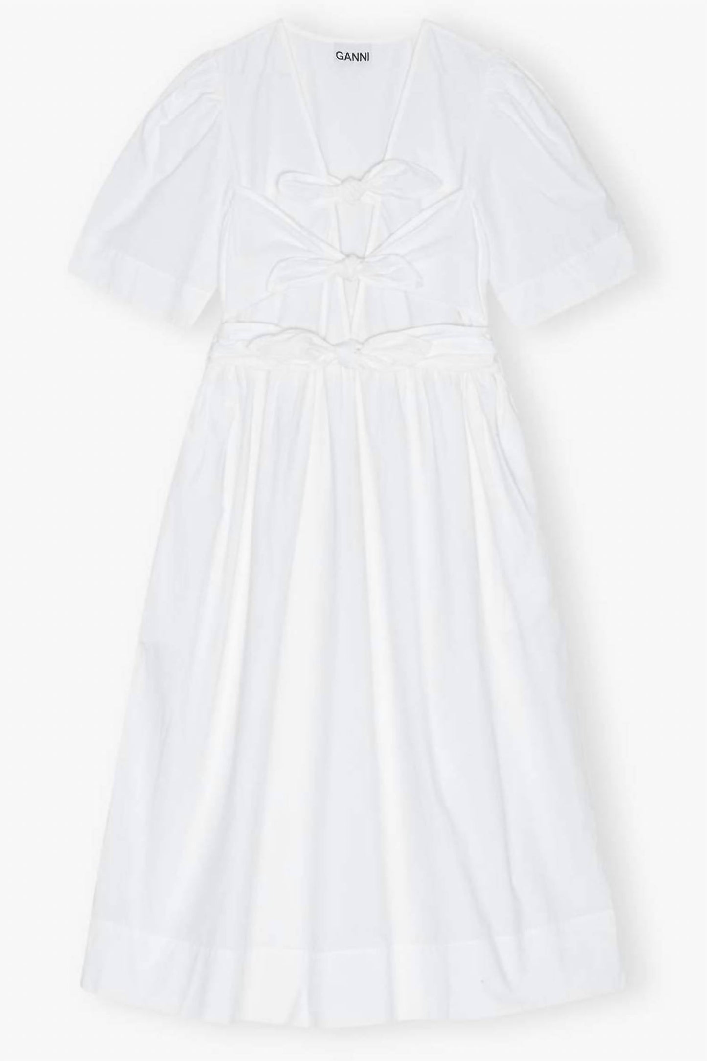 Ganni - Washed Stretch Midi Dress