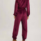 Bluivy - Plum Velvet One Shoulder Jumpsuit