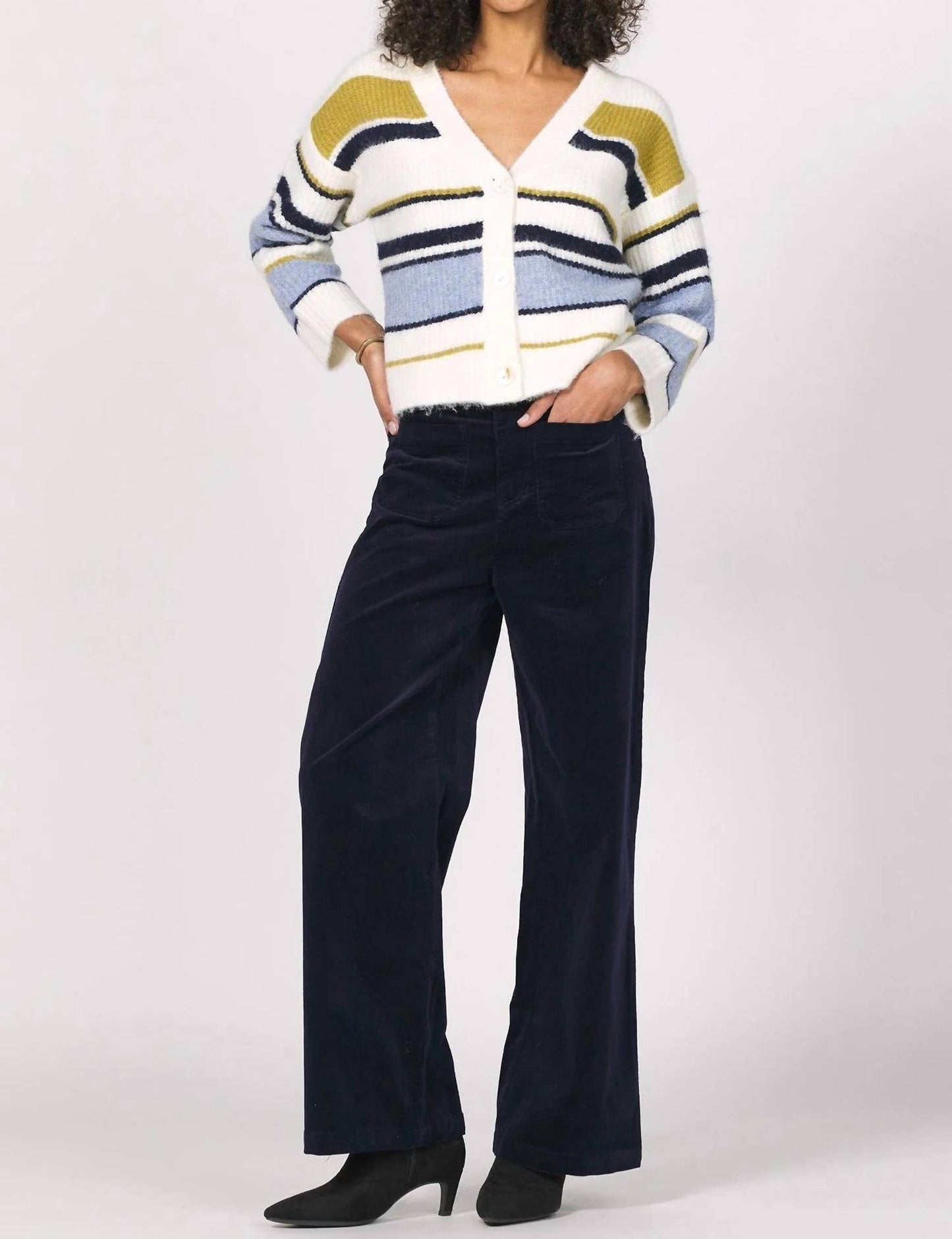 Another Love - Sasha Striped Cardigan Sweater