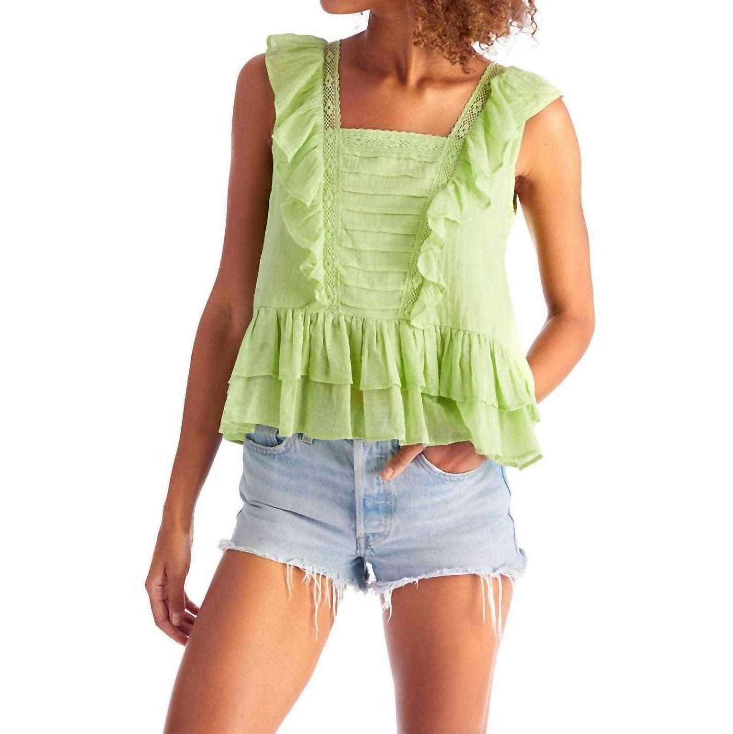 Allison New York - Quinn Ruffle Tank