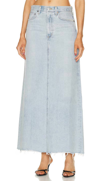 Agolde - Saia Longa Hilla