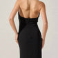 Astr - Alanna Halter Cowl Neck Dress