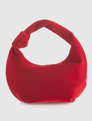 Shiraleah - Bolsa feminina Chrissy com alça de veludo e nó