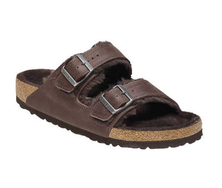 Birkenstock - Sandália unissex Arizona Shearling