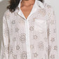 Elan - Button Down Cover-up Top